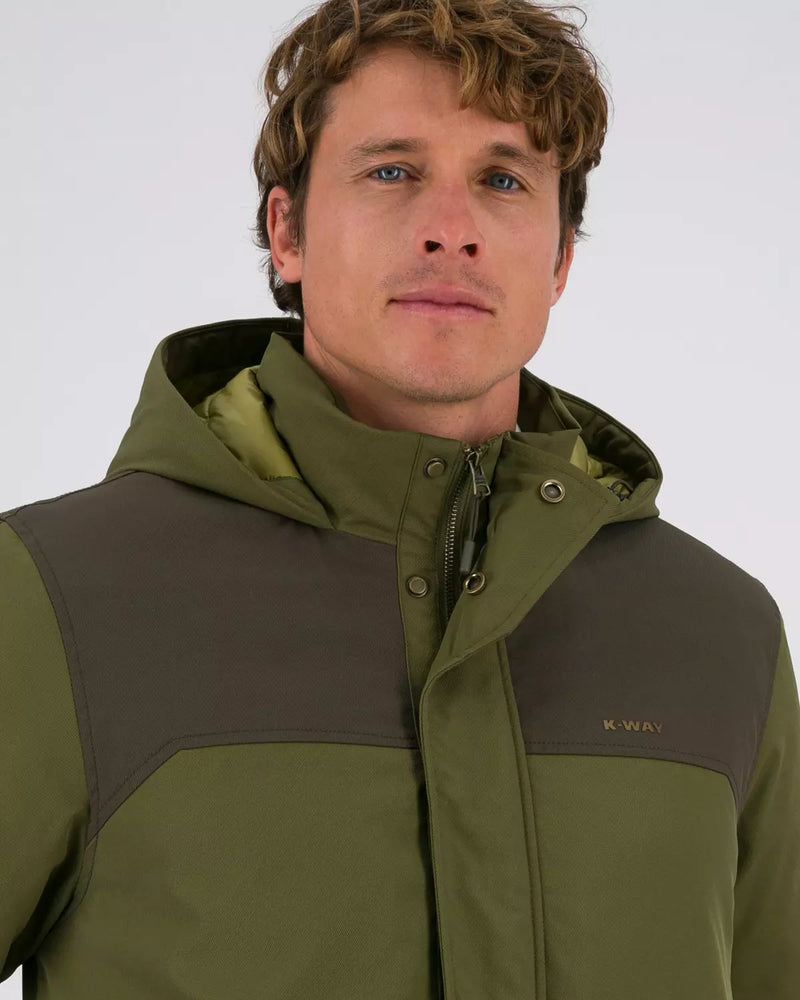 K-Way Elements Gregory Poly Twill Parker Jacket