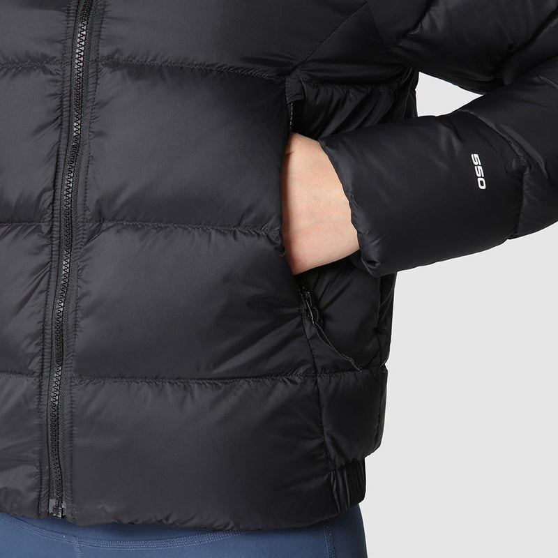 THE NORTH FACE WOMEN'S HYALITE DOWN HOODED JACKET